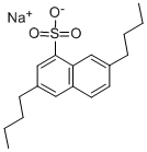 2,6-DI-TERT-BUTYLNAPHTHALENE SULFONIC ACID SODIUM SALT Structural