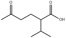 2-ISOPROPYL-5-OXOHEXANOICACID Structural