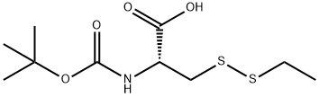 BOC-CYS(SET)-OH DCHA Structural