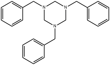 1,3,5-TRIBENZYLHEXAHYDRO-1,3,5-TRIAZINE Structural