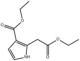 ETHYL 2-((ETHOXYCARBONYL)-METHYL)-1H-PYRROLE-3-CARBOXYLATE