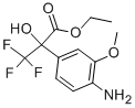 ETHYL 2-(4-AMINO-3-METHOXYPHENYL)-3,3,3-TRIFLUORO-2-HYDROXYPROPANOATE