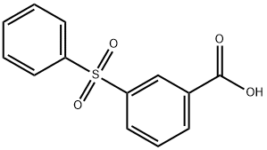 m-(Phenylsulfonyl)benzoic acid Structural