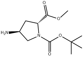 (2R,4S)-1-tert-Butyl 2-methyl 4-aminopyrrolidine-1,2-dicarboxylate