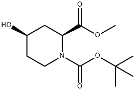 (2S,4R)-N-BOC-4-HYDROXYPIPERIDINE-2-CARBOXYLIC ACID METHYL ESTER, 98% E.E., 95 Structural