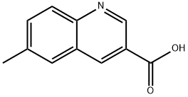 6-METHYLQUINOLINE-3-CARBOXYLIC ACID Structural