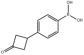 3-(4-BORONOPHENYL)CYCLOBUTANONE Structural