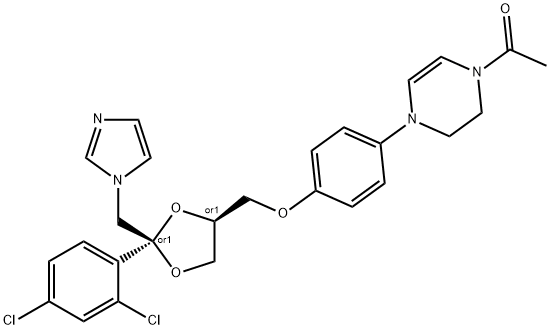 2,3-Dehydro Ketoconazole Structural