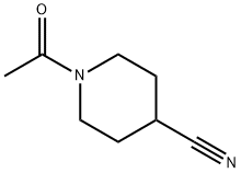 1-ACETYLPIPERIDINE-4-CARBONITRILE Structural