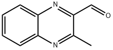 3-Methyl-2-quinoxalinecarbaldehyde Structural