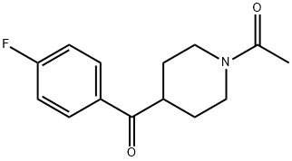 1-acetyl-4-(4-fluorobenzoyl)piperidine  