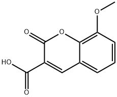 8-METHOXY-2-OXO-2H-CHROMENE-3-CARBOXYLIC ACID Structural