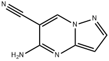 Pyrazolo[1,5-a]pyrimidine-6-carbonitrile,  5-amino- Structural