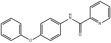 N-(4-PHENOXYPHENYL)PICOLINAMIDE Structural