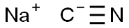 sodium cyanide Structural Picture