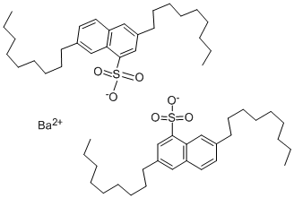 BARIUM DINONYLNAPHTHALENESULFONATE Structural