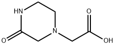 (3-OXO-1-PIPERAZINYL)ACETIC ACID Structural