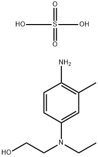 4-(N-Ethyl-N-2-hydroxyethyl)-2-methylphenylenediamine sulfate Structural