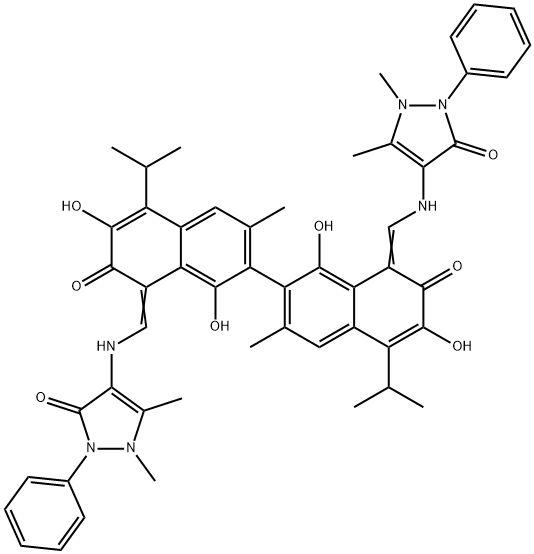 Gossypolidine-4-aminoantipyridine