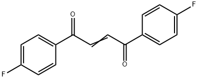 TRANS-1,2-BIS(4-FLUOROBENZOYL)ETHYLENE Structural