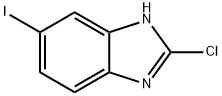 1H-BENZIMIDAZOLE, 2-CHLORO-5-IODO- Structural