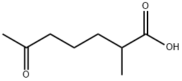 2-METHYL-6-OXO-HEPTANOIC ACID Structural