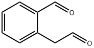 Benzeneacetaldehyde, 2-formyl- (9CI) Structural