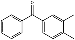 3,4-Dimethylbenzophenone Structural