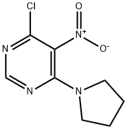 4-CHLORO-5-NITRO-6-(1-PYRROLIDINYL)PYRIMIDINE