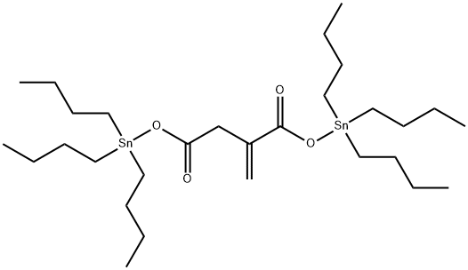 BIS(TRI-N-BUTYLTIN) ITACONATE Structural