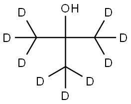 2-METHYL-2-PROPAN-D9-OL Structural