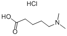 5-(DIMETHYLAMINO)-PENTANOIC ACID HYDROCHLORIDE Structural