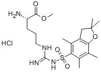 H-ARG(PBF)-OME HCL Structural