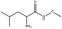 Valeramide,  2-amino-N-methoxy-4-methyl-  (8CI) Structural