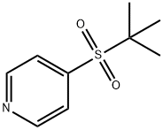 Pyridine, 4-[(1,1-dimethylethyl)sulfonyl]- (9CI) Structural