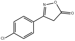 3-(4-CHLOROPHENYL)-5(4H)-ISOXAZOLONE Structural