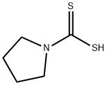 pyrrolidine dithiocarbamic acid Structural
