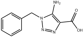 5-Amino-1-benzyl-1H-1,2,3-triazole-4-carboxylic acid Structural