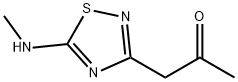 1-(5-METHYLAMINO-[1,2,4]THIADIAZOL-3-YL)-PROPAN-2-ONE