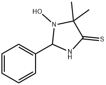 1-HYDROXY-5,5-DIMETHYL-2-PHENYLTETRAHYDRO-4H-IMIDAZOLE-4-THIONE Structural