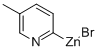 5-METHYL-2-PYRIDYLZINC BROMIDE Structural