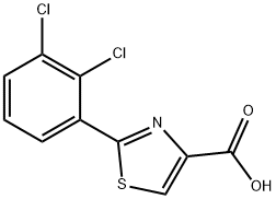 2-(2,3-DICHLORO-PHENYL)-THIAZOLE-4-CARBOXYLIC ACID Structural