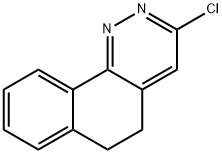 3-CHLORO-5,6-DIHYDRO-BENZO[H]CINNOLINE Structural