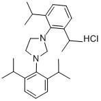 1,3-BIS(2,6-DIISOPROPYLPHENYL)-IMIDAZOLIDINIUM-CHLORIDE Structural