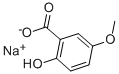 2-Hydroxy-5-methoxybenzoic acid sodium salt