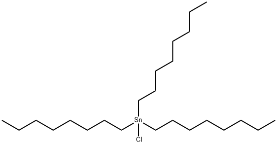 Trioctyltin chloride Structural