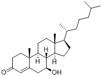 4-CHOLESTEN-7-BETA-OL-3-ONE