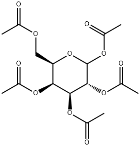 D-Galactopyranose pentaacetate Structural