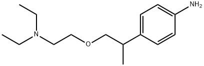 p-[2-[2-(Diethylamino)ethoxy]propyl]aniline Structural