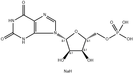 XANTHOSINE 5'-MONOPHOSPHATE DISODIUM SALT Structural